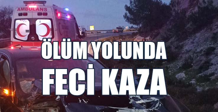 Girne Dağyolu’nda Kaza: 1’i Ağır 5 Yaralı