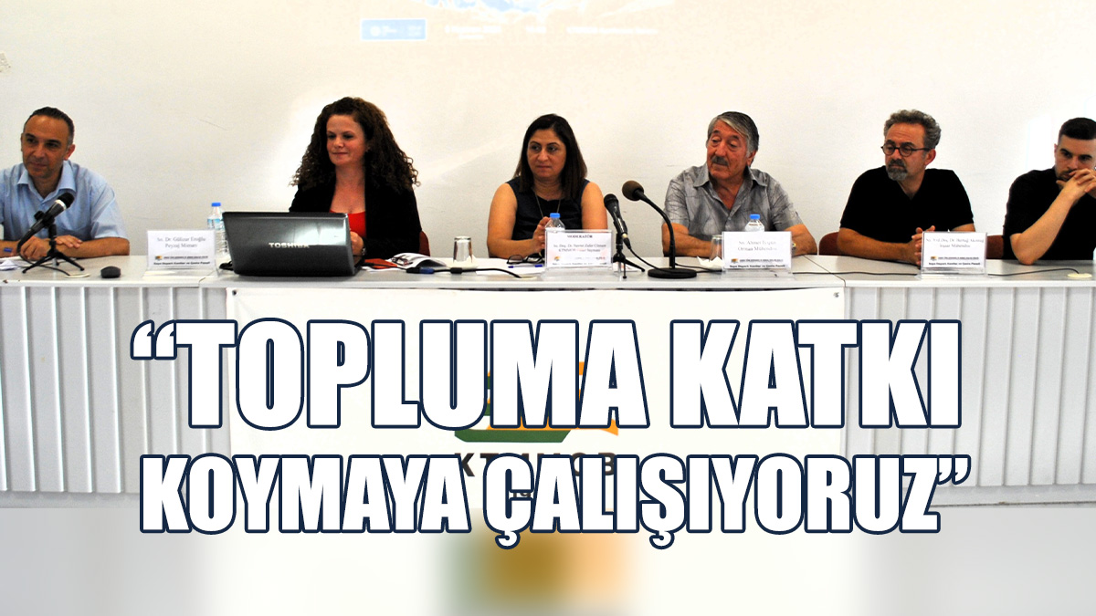 “Suya Duyarlı Kentler ve Çevre Paneli” Düzenlendi