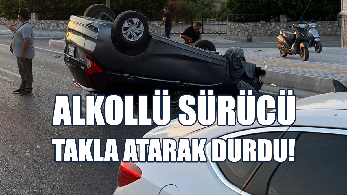 59 Yaşındaki Sürücü 111 Miligram Alkollü Çıktı!