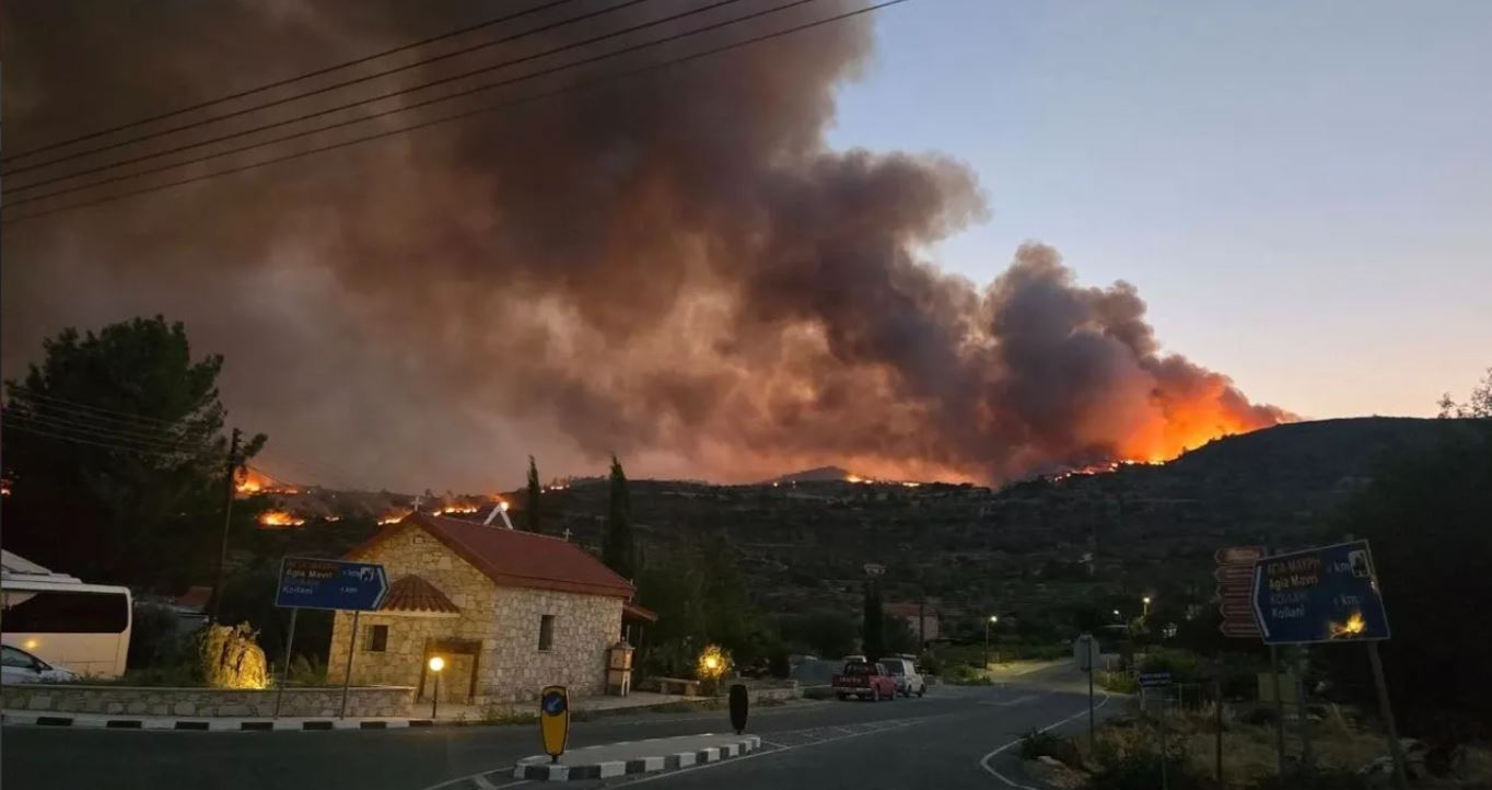 "Limasol’daki büyük yangın sönmemiş sigara izmaritinden çıktı"