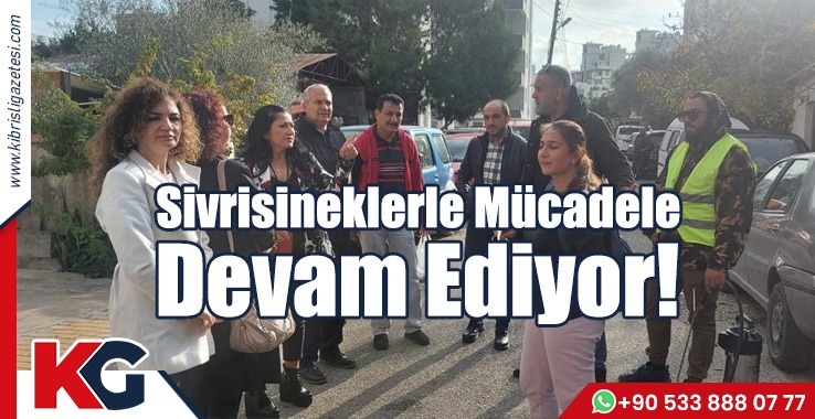 Sivrisineklerle Mücadele Devam Ediyor!