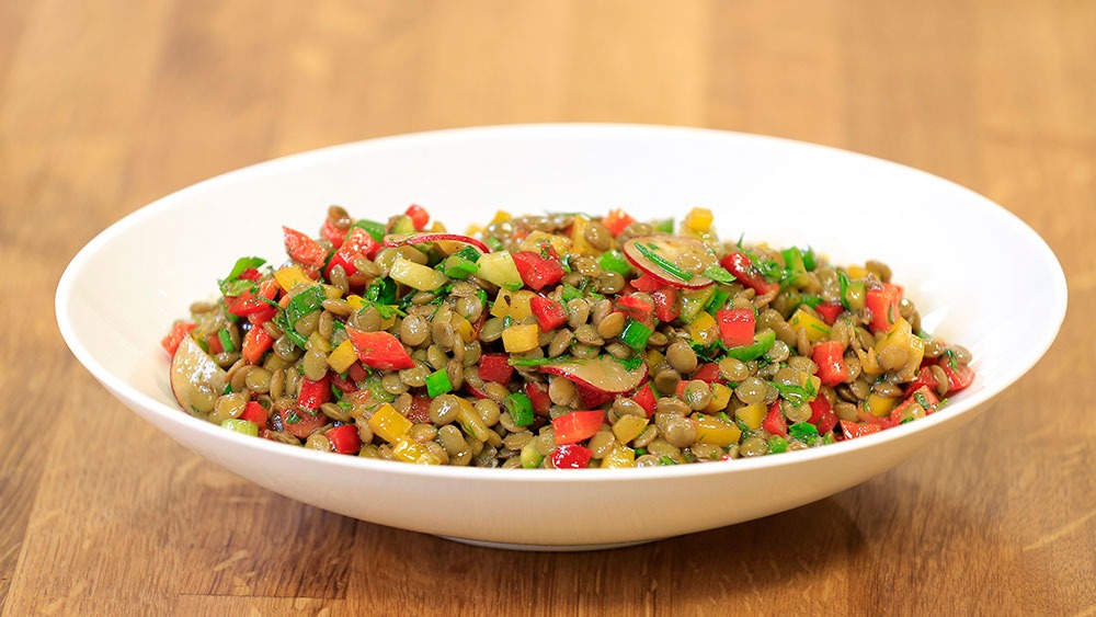 Sağlıklı ve doyurucu: Mercimek salatası tarifi