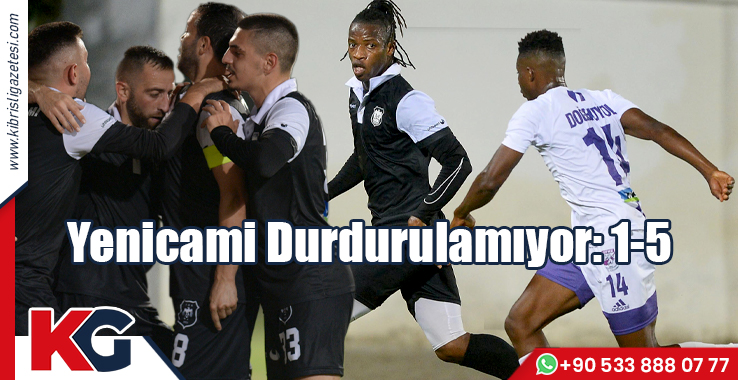 Yenicami Durdurulamıyor: 1-5