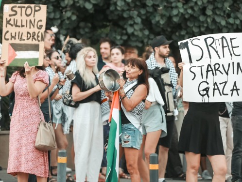 Güney’de Filistin’e destek eylemi düzenlendi