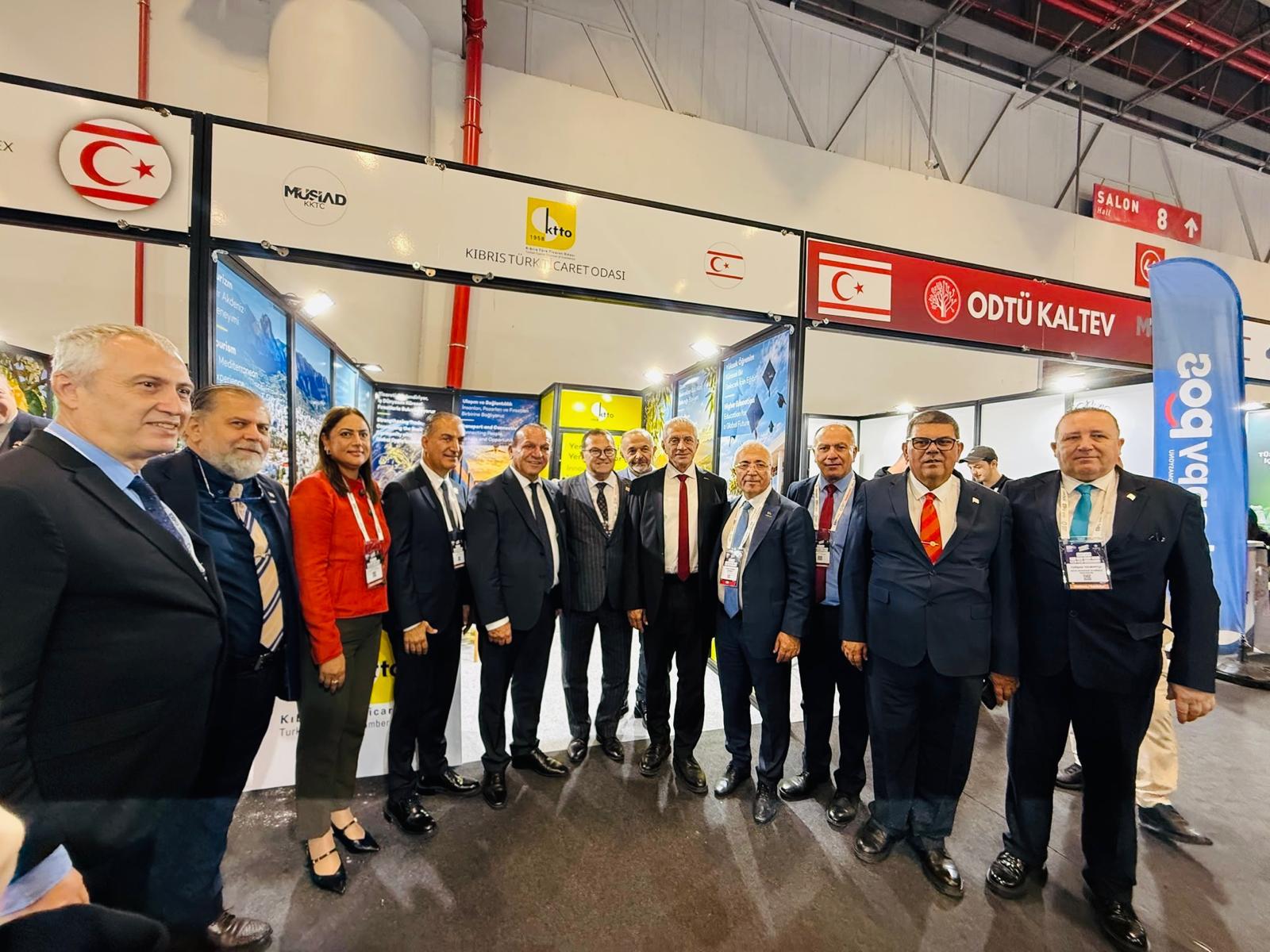 KTTO, MÜSİAD EXPO’da Kıbrıs Türk iş dünyasını tanıtıyor