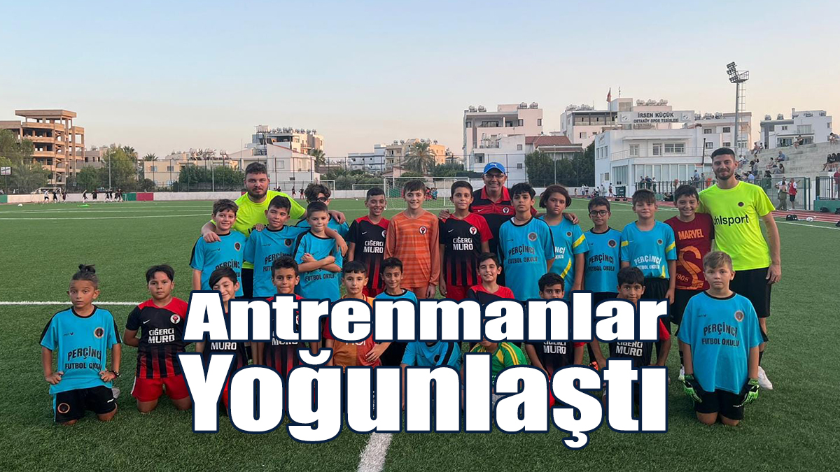 Hamitköy Futbol Akademisi’nde Antrenmanlar Yoğunlaştı