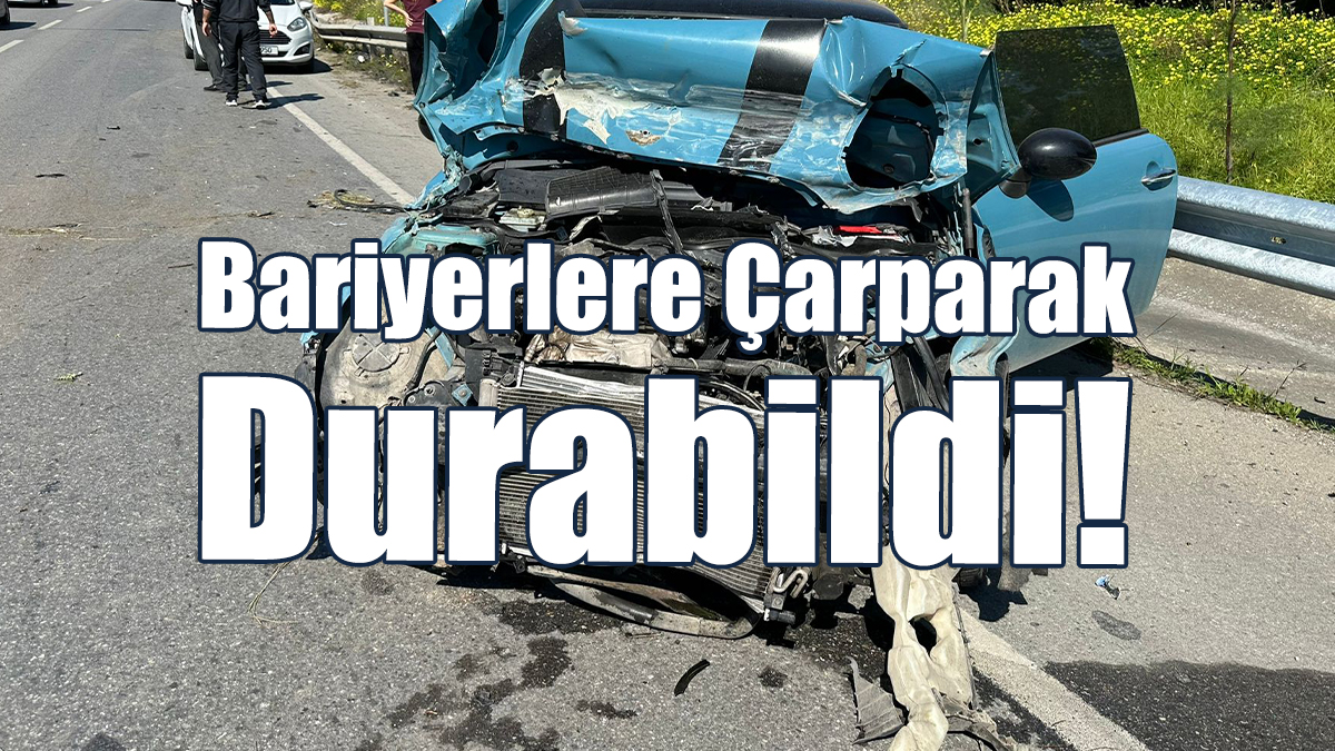 Girne-Lefkoşa Anayolunda Kaza!