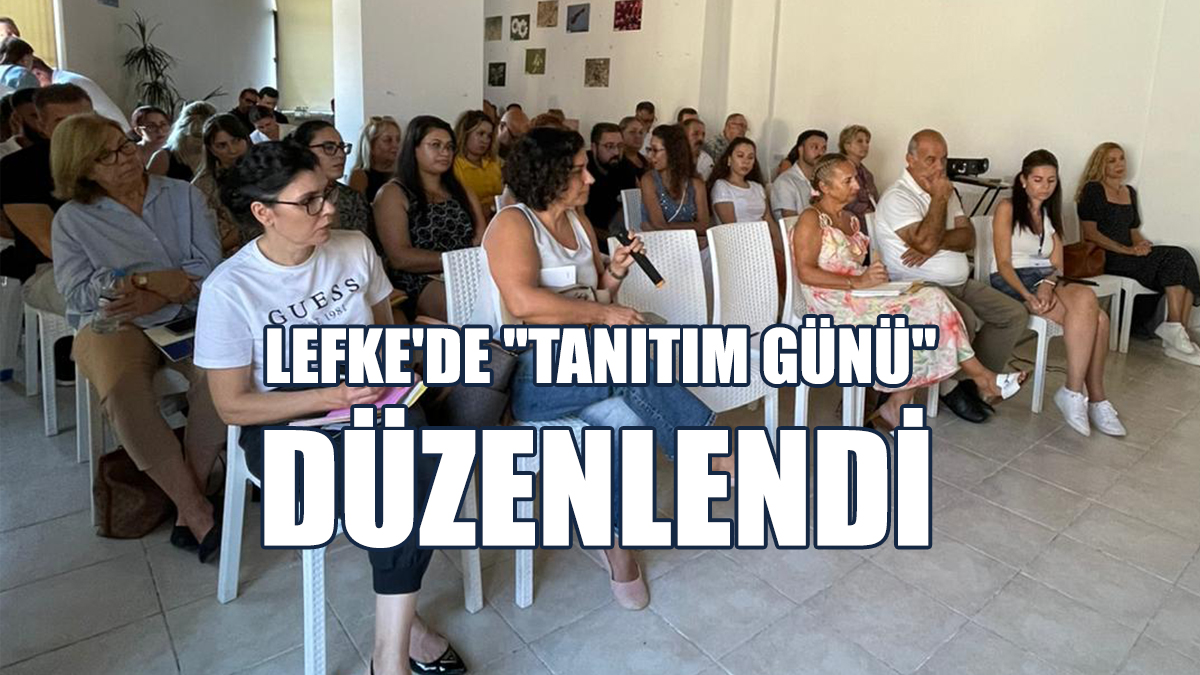 AB Bilgi Merkezi Tarafından Lefke'de "Tanıtım Günü" Düzenlendi