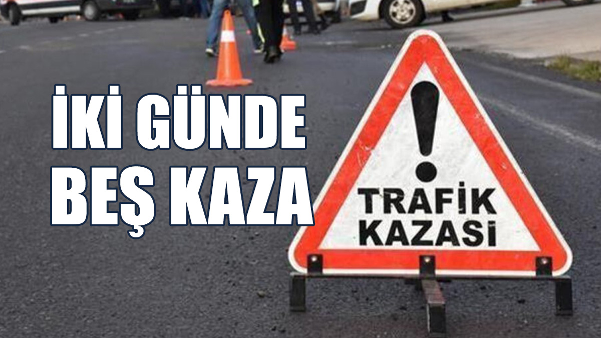 Kazalarda 10 Kişi Yaralandı