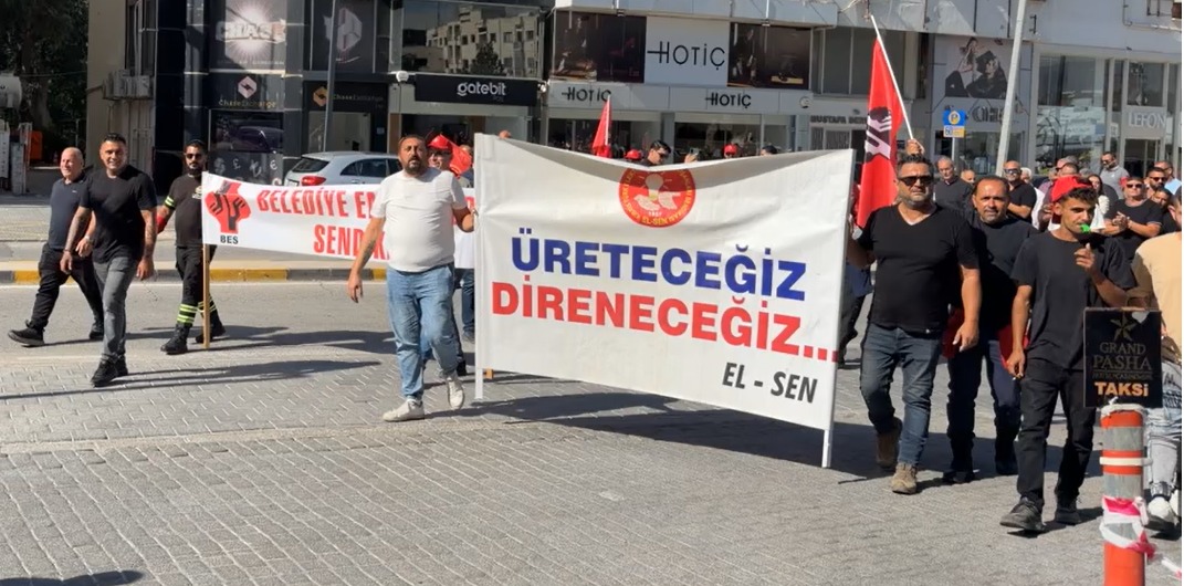 BES’ten EL-SEN’e destek… Yalınkaya: 6 belediyede grevdeyiz