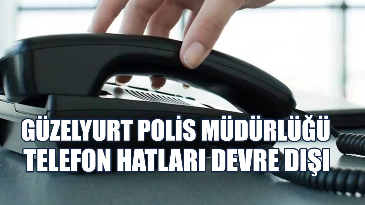 Güzelyurt'ta Polise 0548 811 6155 Numaralı Hattan Ulaşılabilecek