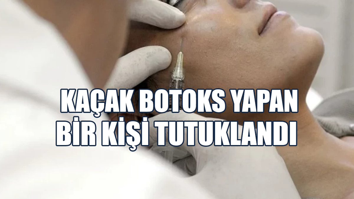 Polisten ‘Kaçak Botoks’ Operasyonu!
