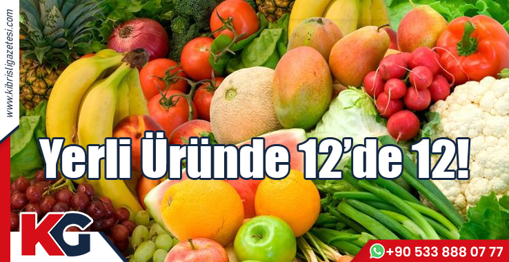 Yerli Üründe 12’de 12!