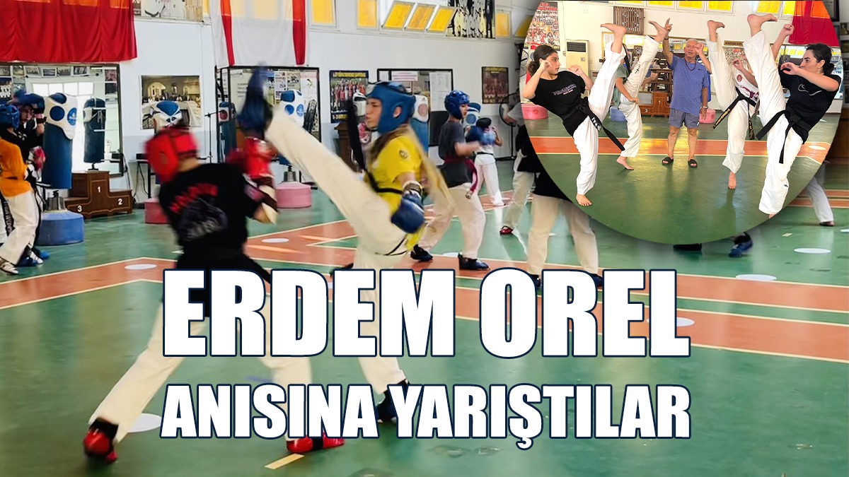 Erdem Orel Taekwondo Şampiyonası Yapıldı