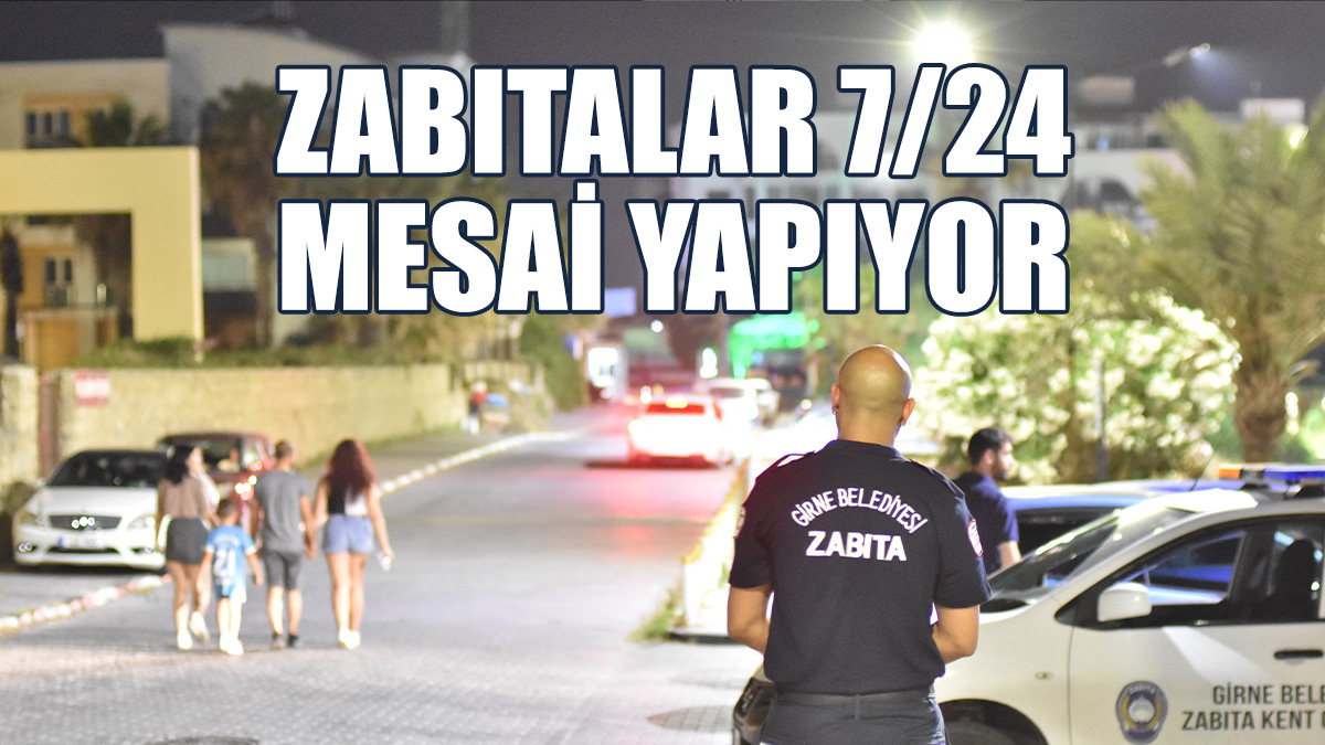 Girne Belediyesi, Kent Güvenliği İçin Mesai Yapıyor