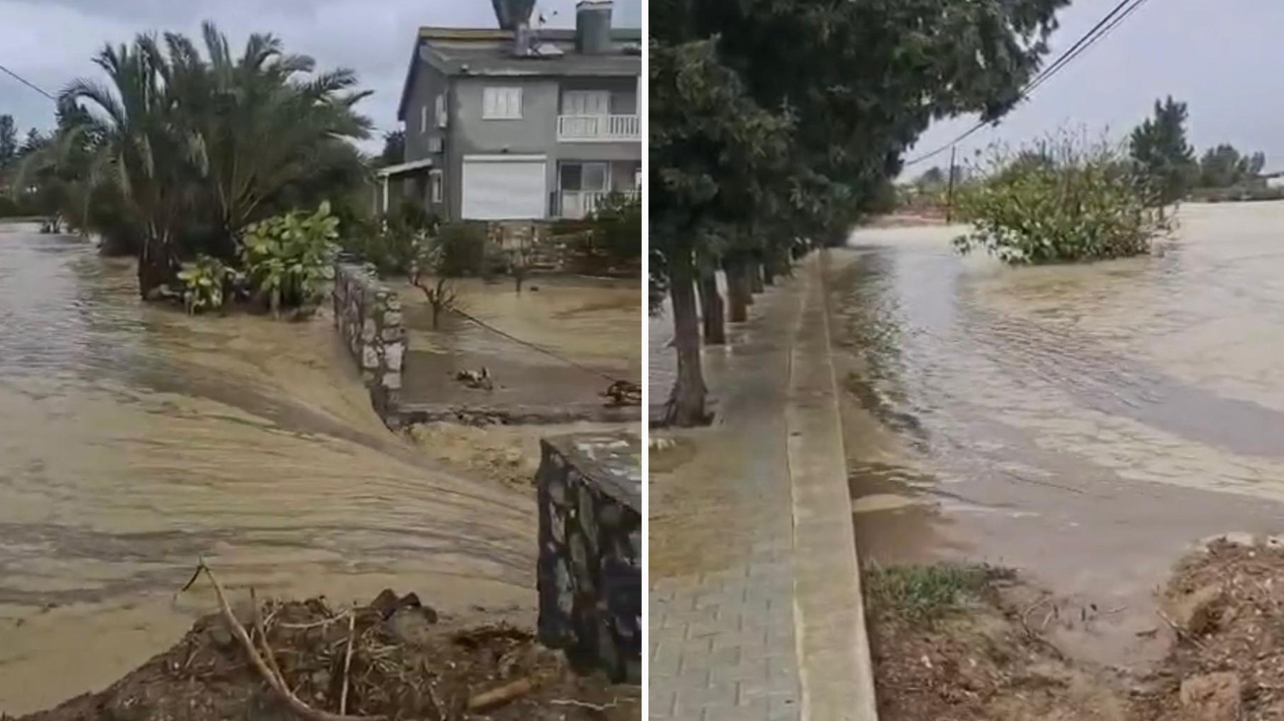 Amcaoğlu: Dut Deresi’nde üçüncü dalga taşkın akışı, Kanlıköy bölgesine ulaşmak üzere