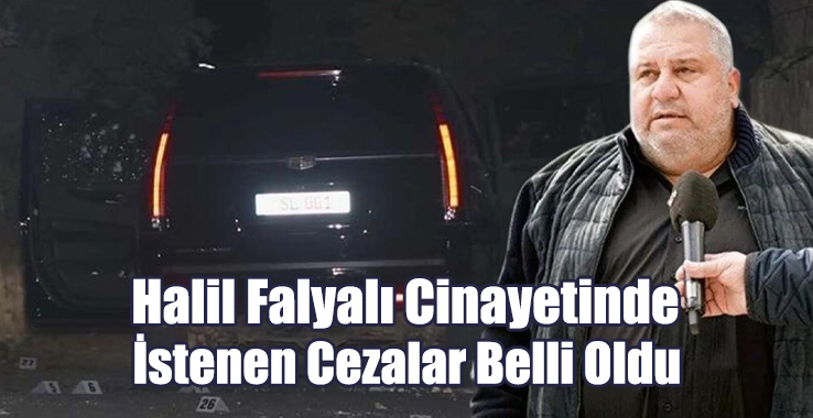Halil Falyalı Cinayetinde İstenen Cezalar Belli Oldu