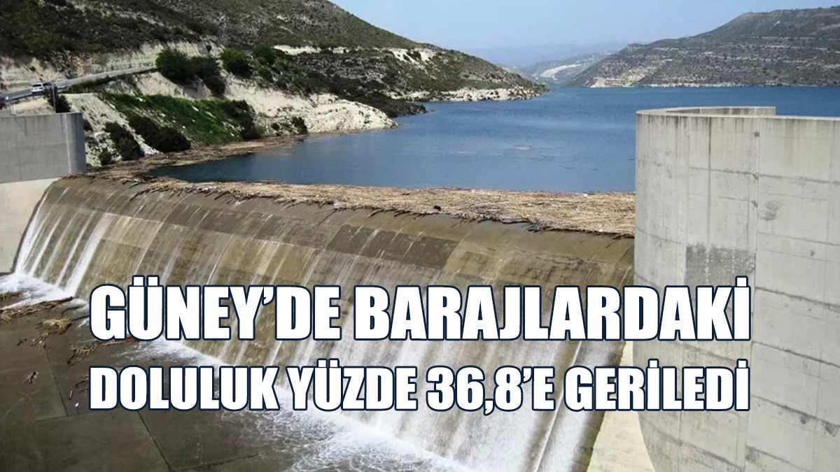 Tüm Barajlardaki Toplam Su Miktarı 107 Milyon Metreküp