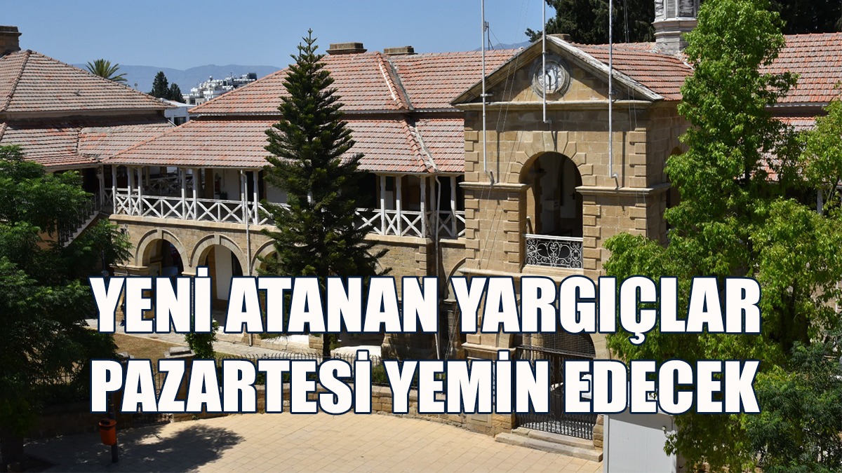 Yeni Atanan Yargıçlar Yemin Edecek