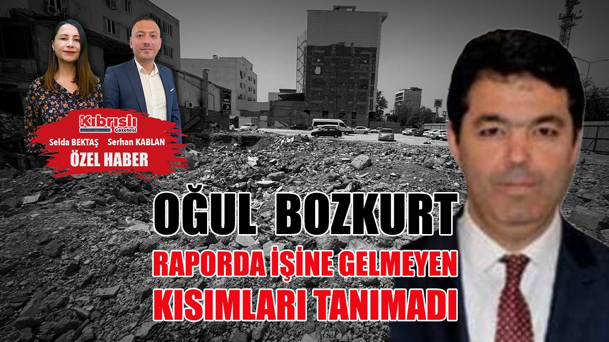 Mehmet Fatih Bozkurt, Raporda İşine Gelmeyenleri Reddetti!