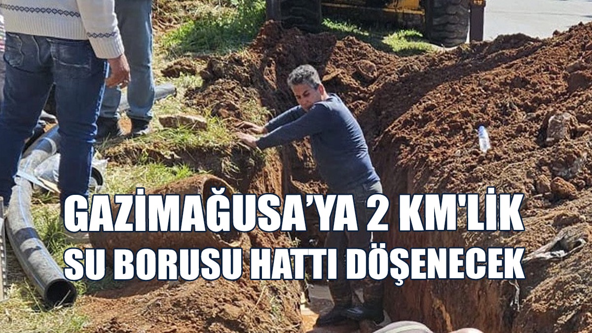 Beşevler’den Anadolu Mahallesi’ne 2 Km'lik Ana Hat Döşeniyor