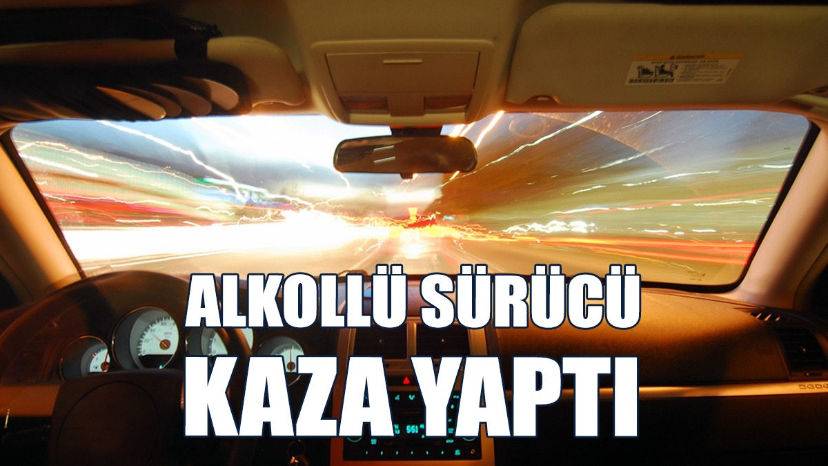 Gönyeli'de Kaza: Bordür Taşlarına Çarptı