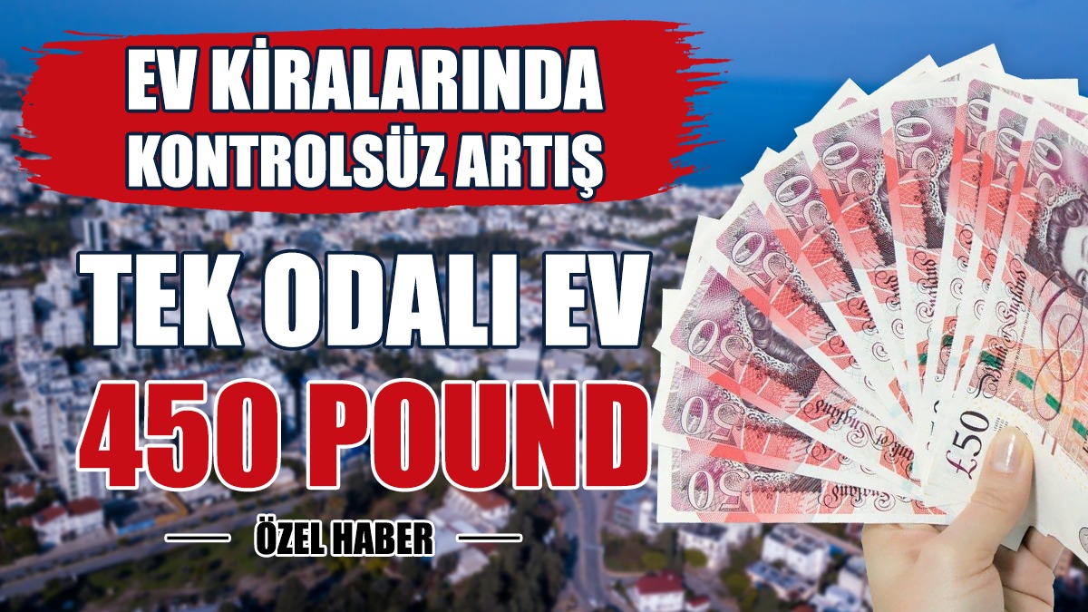 Ev Kiralarında Kontrolsüz Artış: Tek Odalı Ev 450 Pound