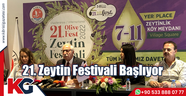 21. Zeytin Festivali Başlıyor
