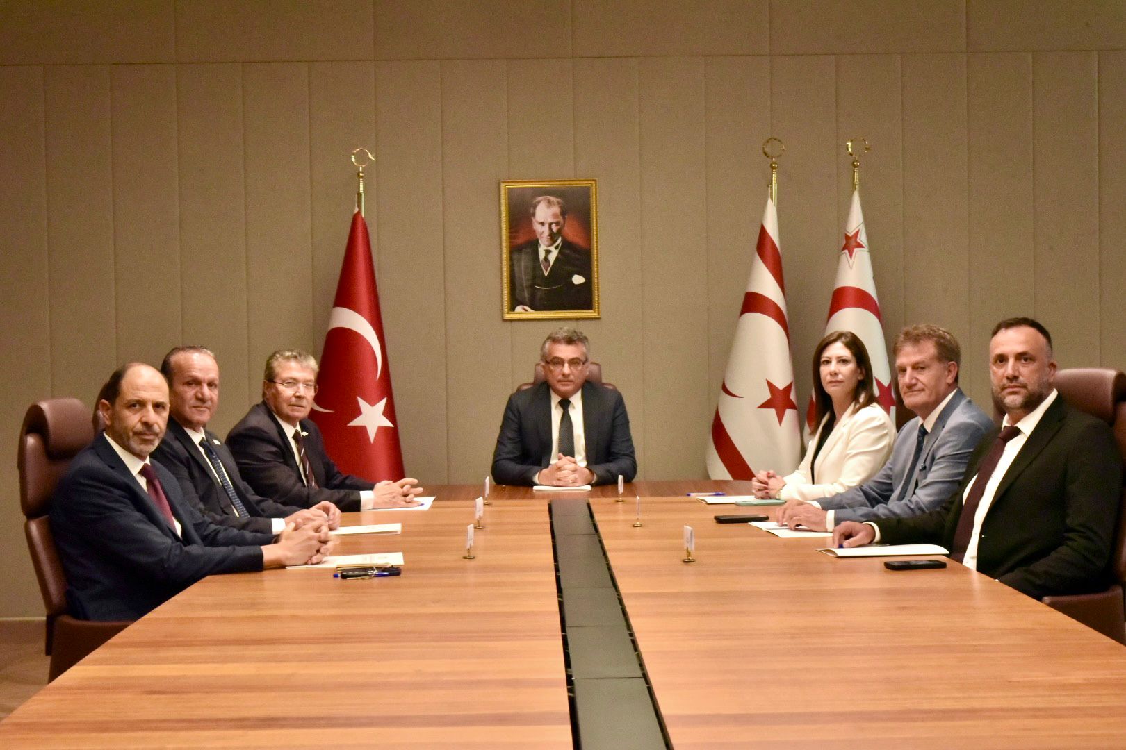 Siyasi Partiler Konseyi Cumhurbaşkanlığında toplandı