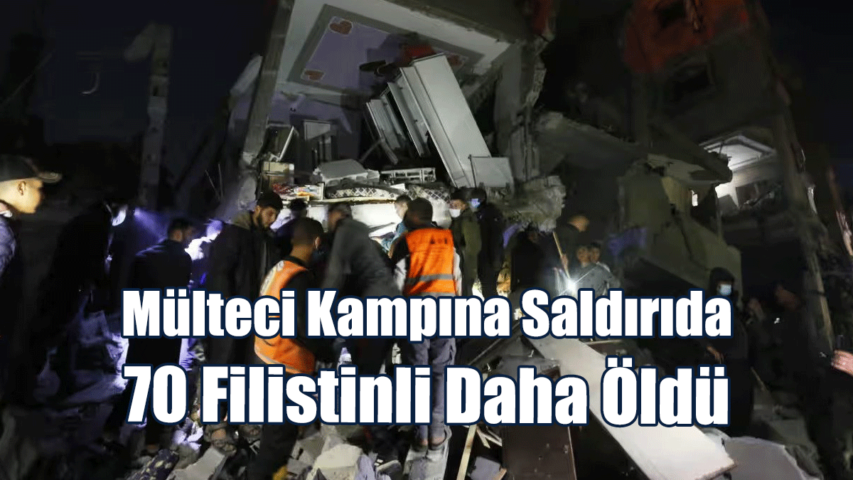 İsrail'in Magazi Mülteci Kampı'na Düzenlediği Saldırıda 70 Kişi Öldü