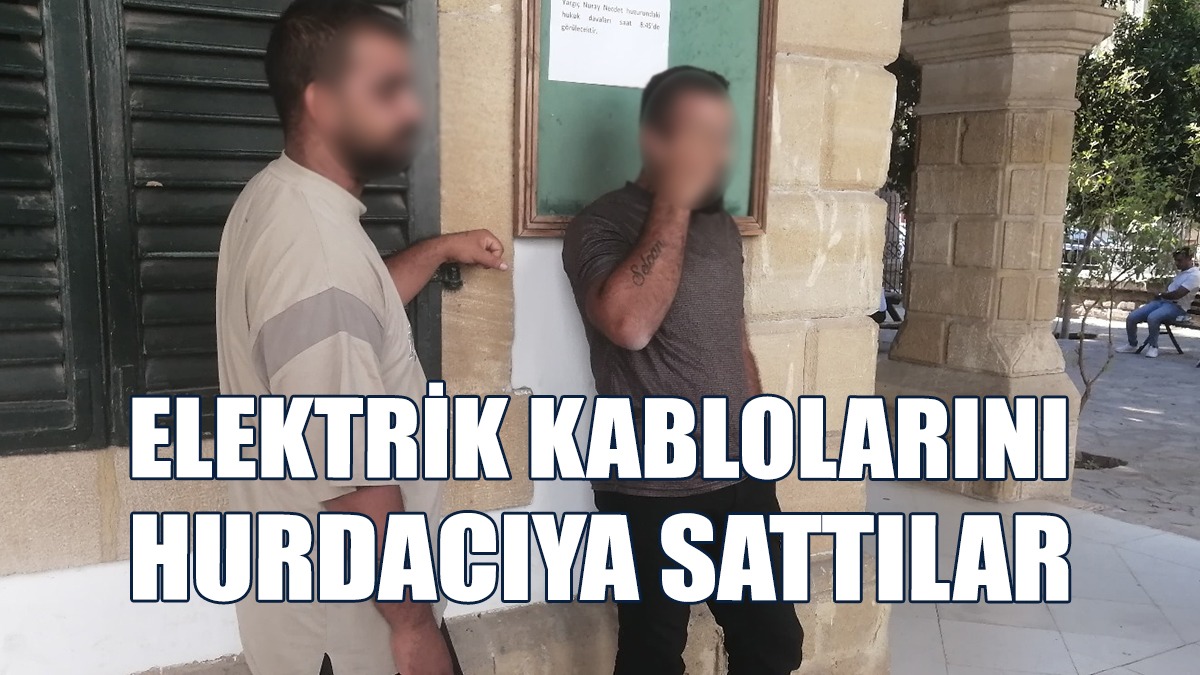 Kabloları 114 Bin TL'ye Hurdacıya Sattılar
