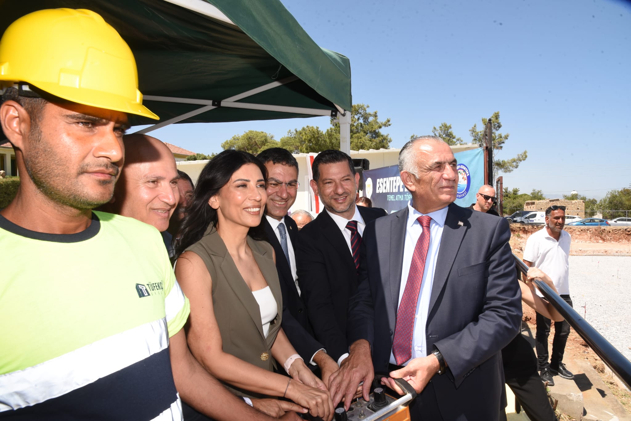 Esentepe İlkokulu yeni okul binasının temelleri atıldı