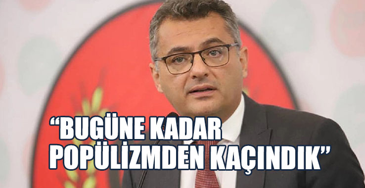 Erhürman'dan "Sert Muhalefet" Yorumu