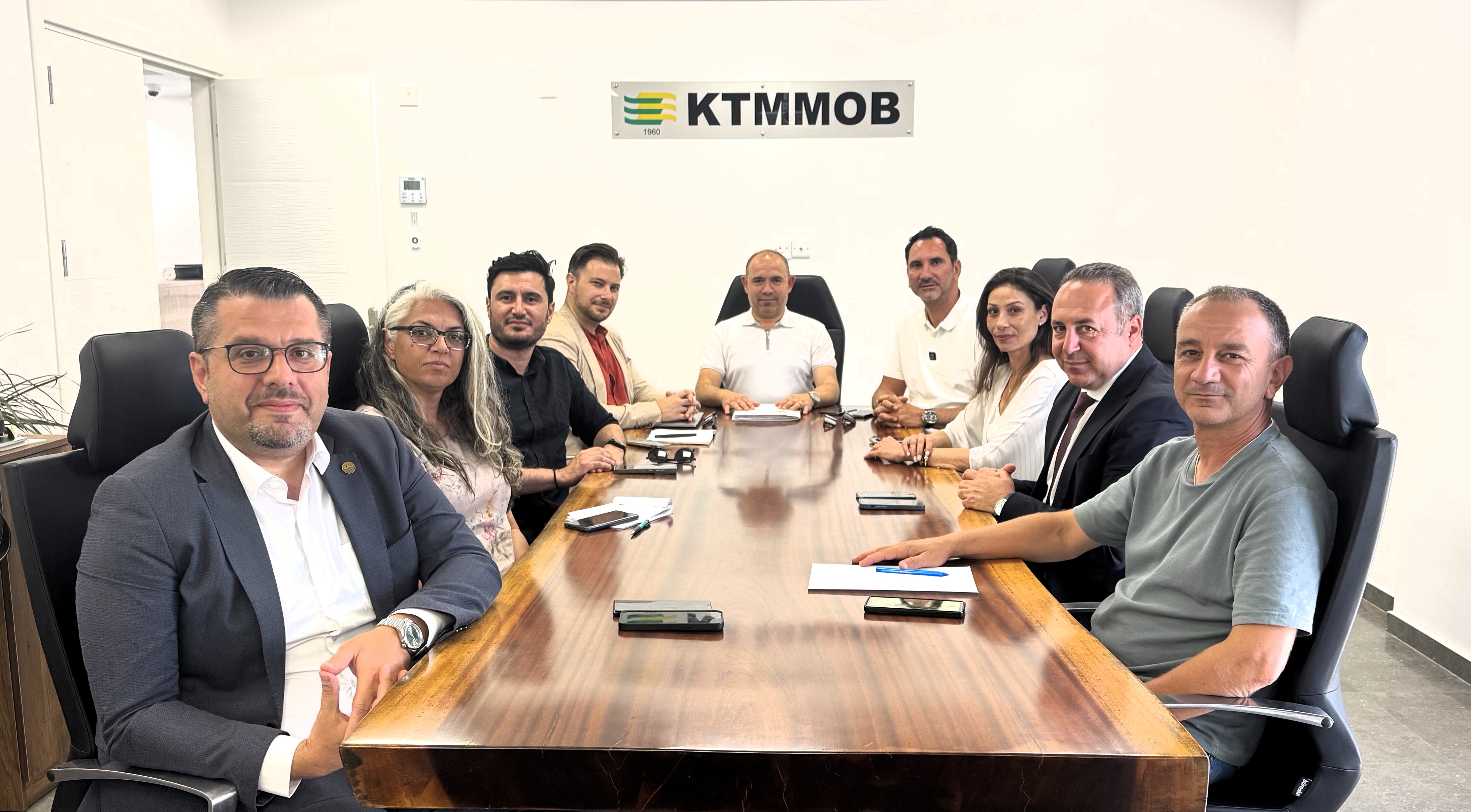 KTMMOB ile KTİMB, mülkiyet konusundaki sorunları görüştü