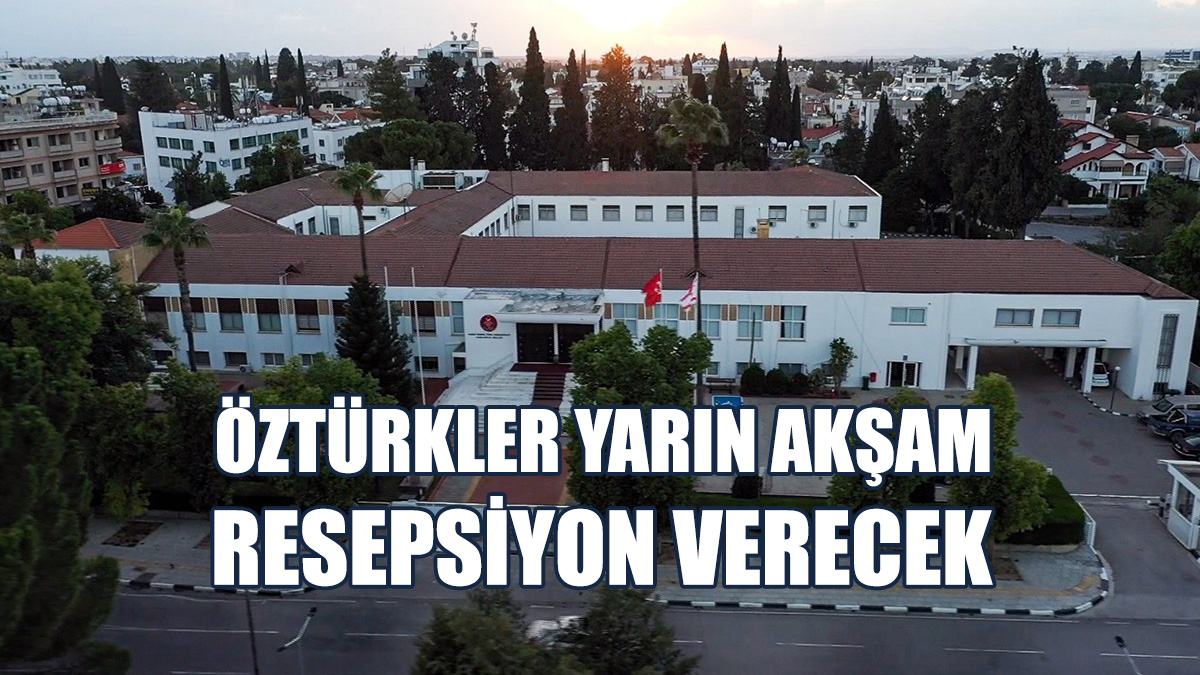 Resepsiyon, KKTC'ye Gelen Konuklar İçin Düzenlenecek