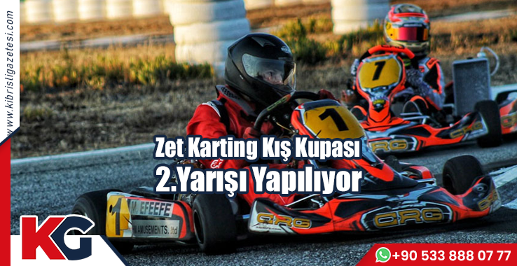 Zet Karting Kış Kupası 2.Yarışı Yapılıyor