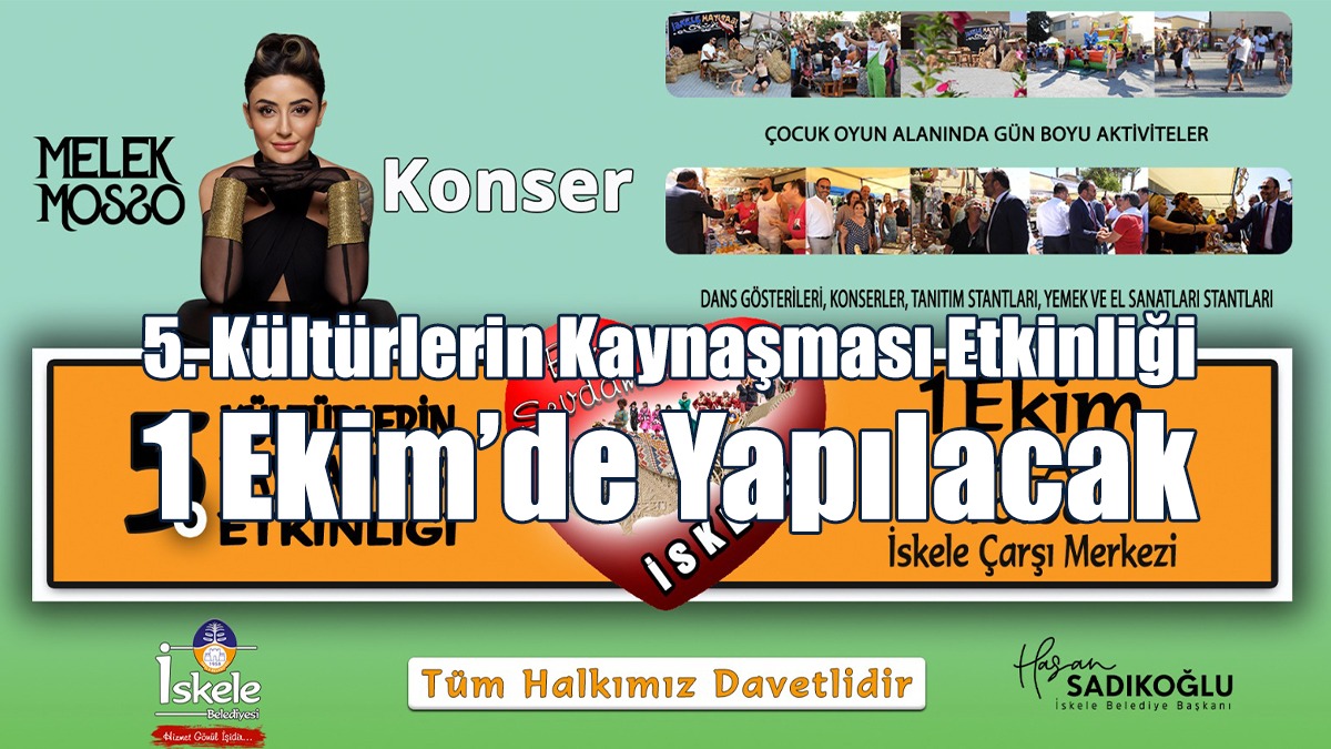 “5. Kültürlerin Kaynaşması Etkinliği” 1 Ekim’de Yapılacak