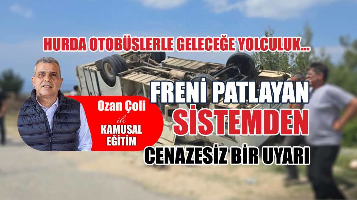 Hurda otobüslerle geleceğe yolculuk: Freni patlayan sistemden cenazesiz bir uyarı!