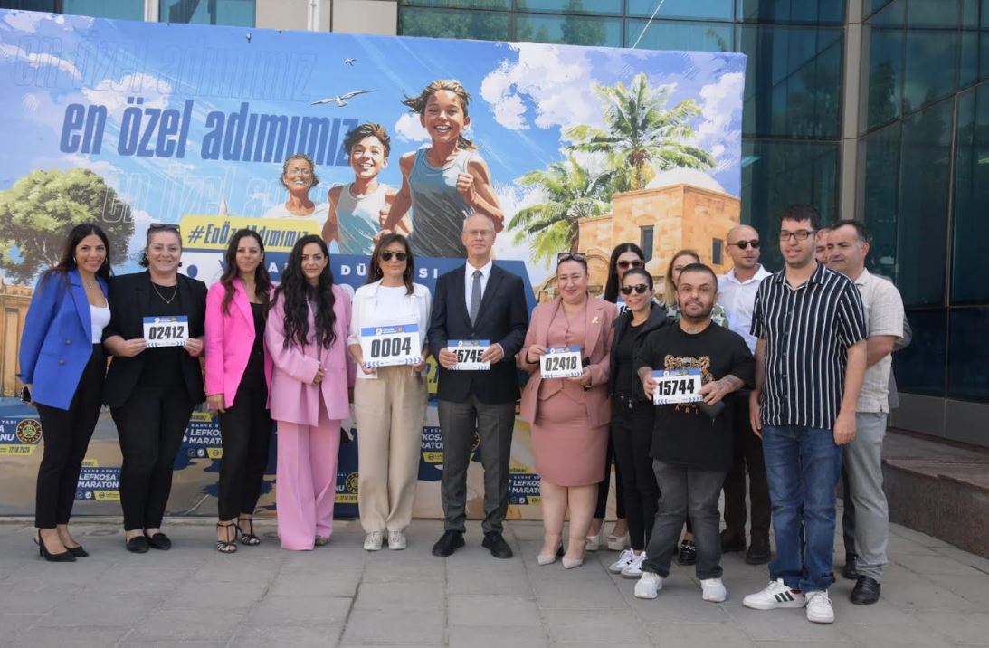Çalışma ve Sosyal Güvenlik Bakanlığı Lefkoşa Maratonu’na kayıt yaptırdı
