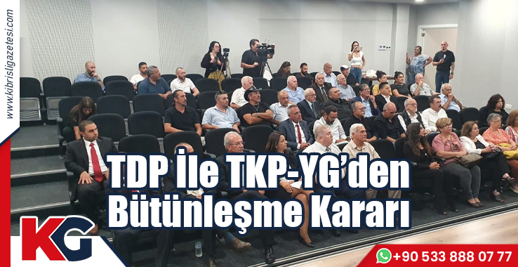 TDP ve TKP-YG’den Bütünleşme Kararı