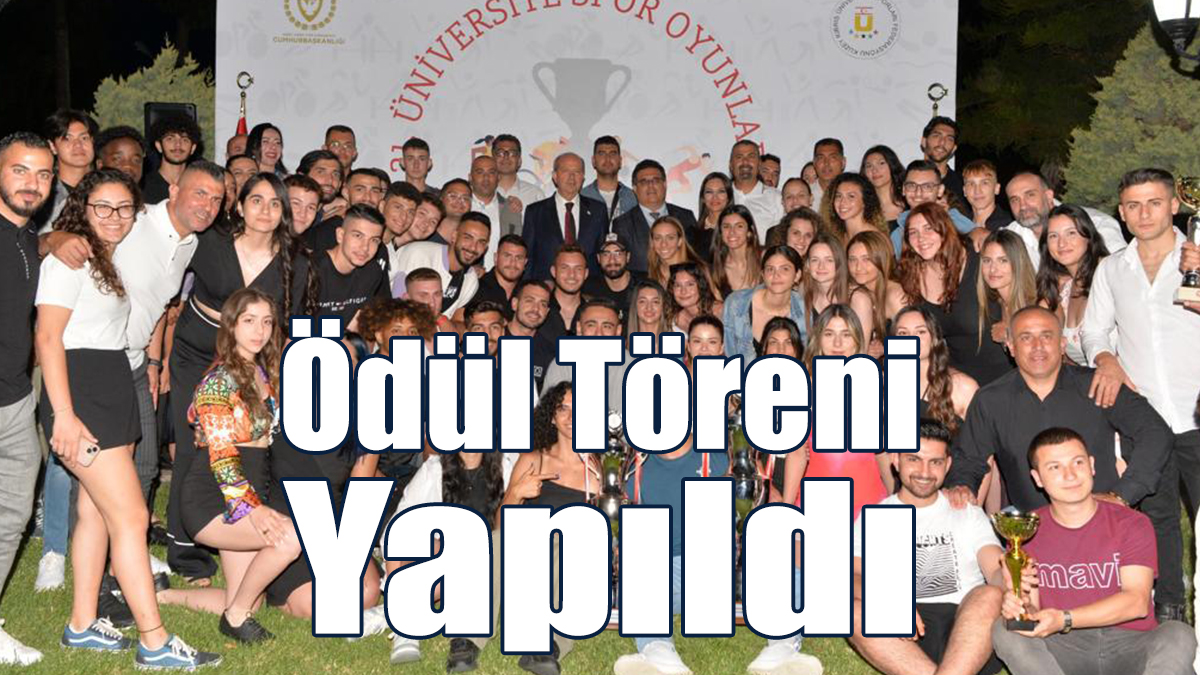 21. Üniversite Spor Oyunları Kapanış ve Ödül Töreni Yapıldı