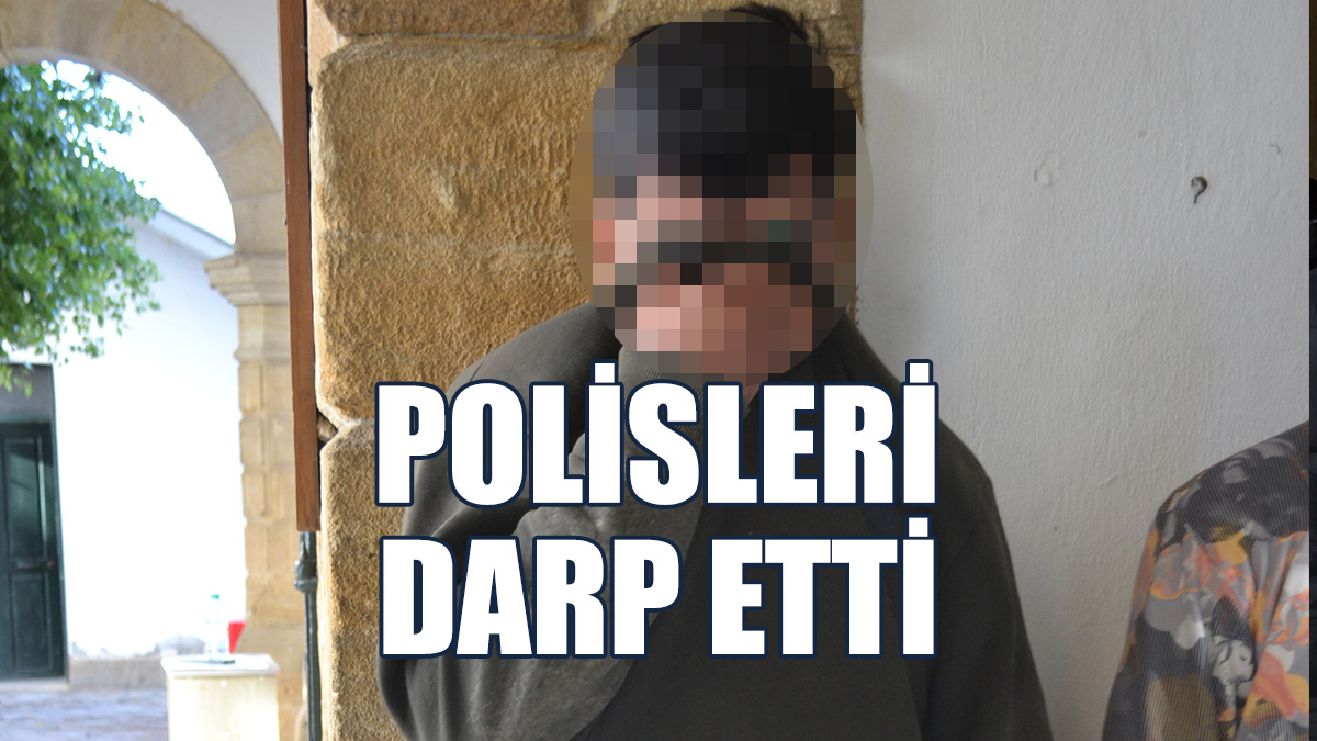 Önce Polislere Hakaret Etti, Sonra Darp Etti