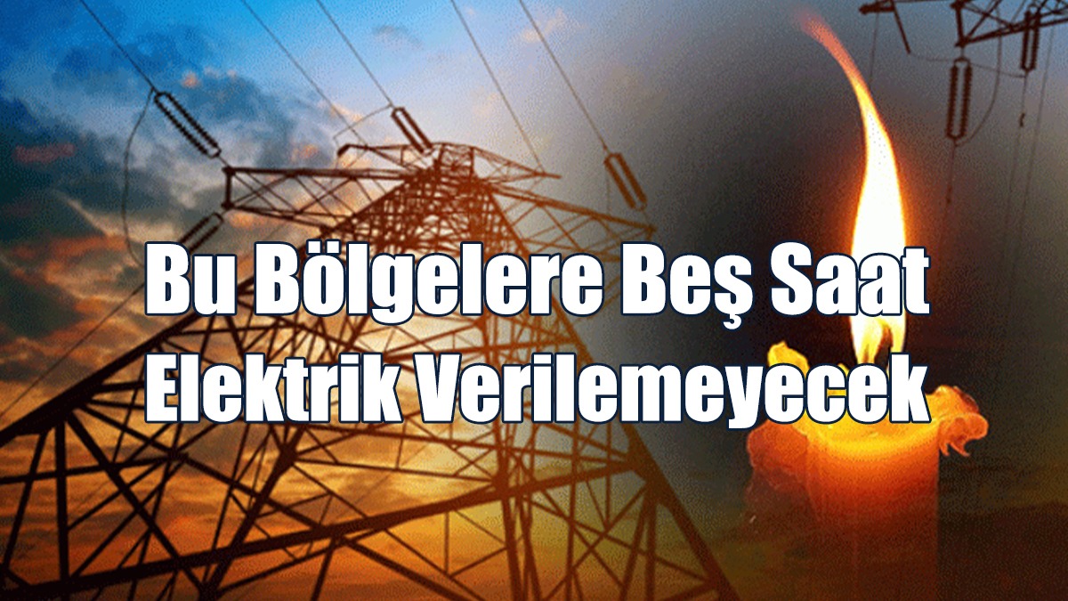 Dikkat Elektrik Kesintisi Var!