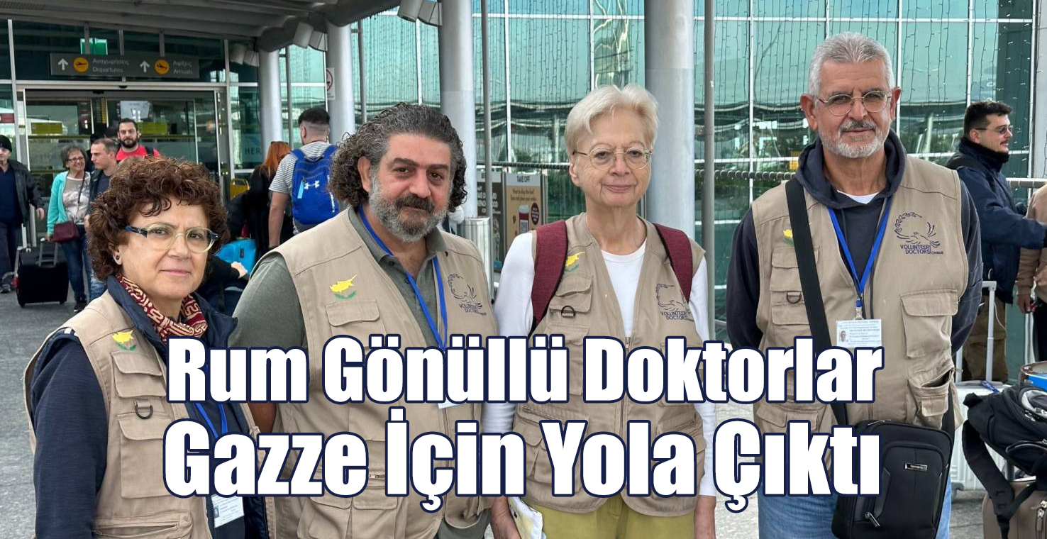 Rum Gönüllü Doktorlar Gazze İçin Yola Çıktı