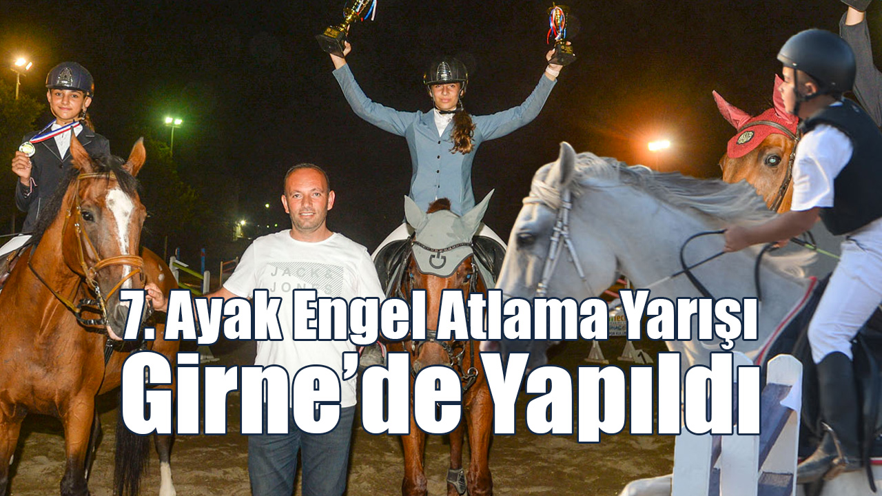 7. Ayak Engel Atlama Yarışı Girne’de Yapıldı