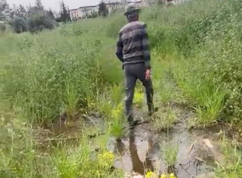 Lefke’de lağım suyu ihbarı: Çevre Dairesi harekete geçti