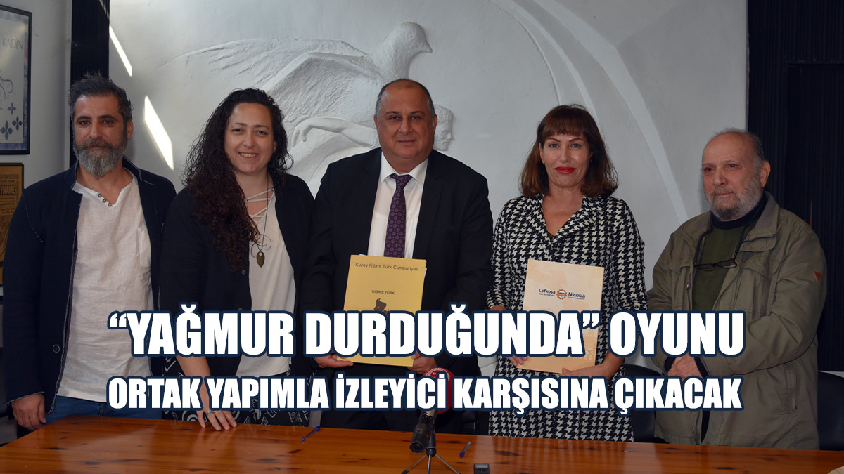 Devlet Tiyatroları Ve Lefkoşa Belediye Tiyatrosu'ndan İş Birliği…