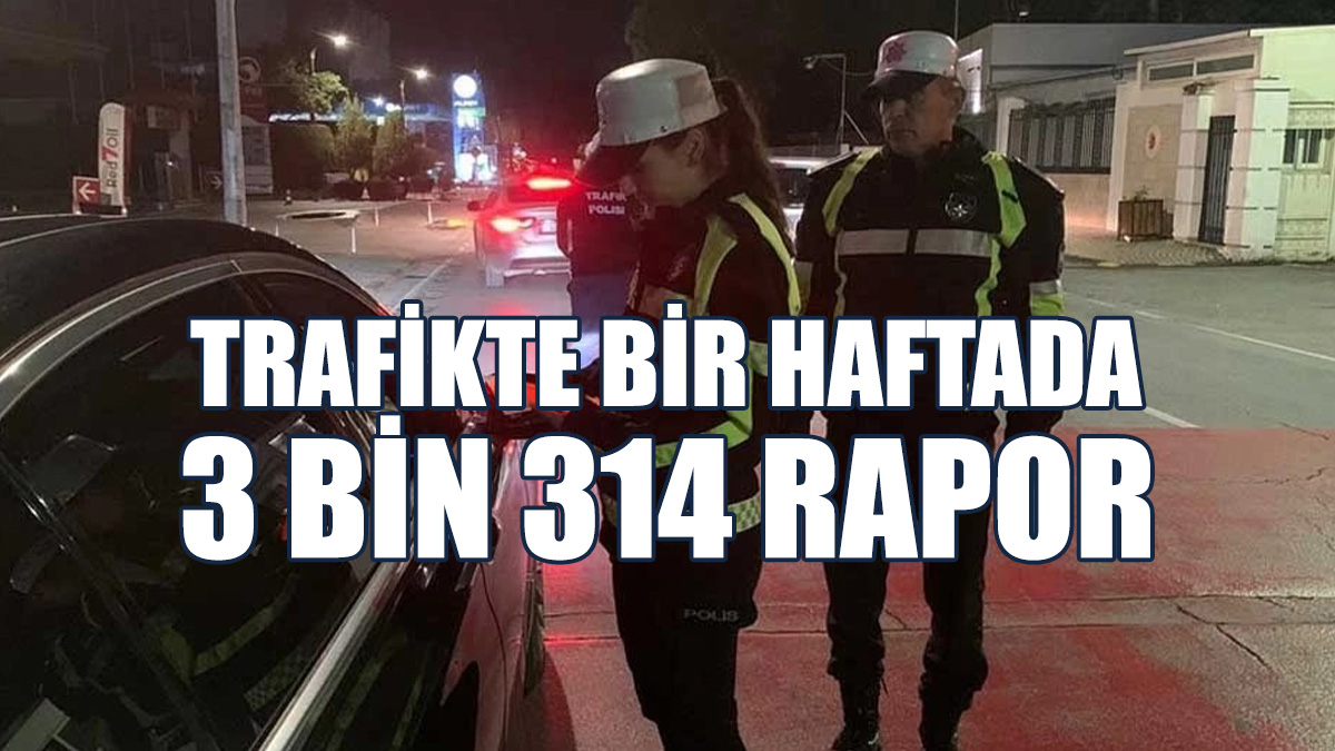 280 Araç Trafikten Men Edildi, 6 Kişi Tutuklandı