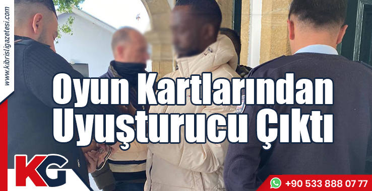 Oyun Kartlarından Uyuşturucu Çıktı!