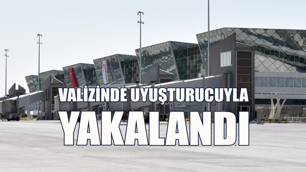 Valizinde Uyuşturucuyla Yakalandı